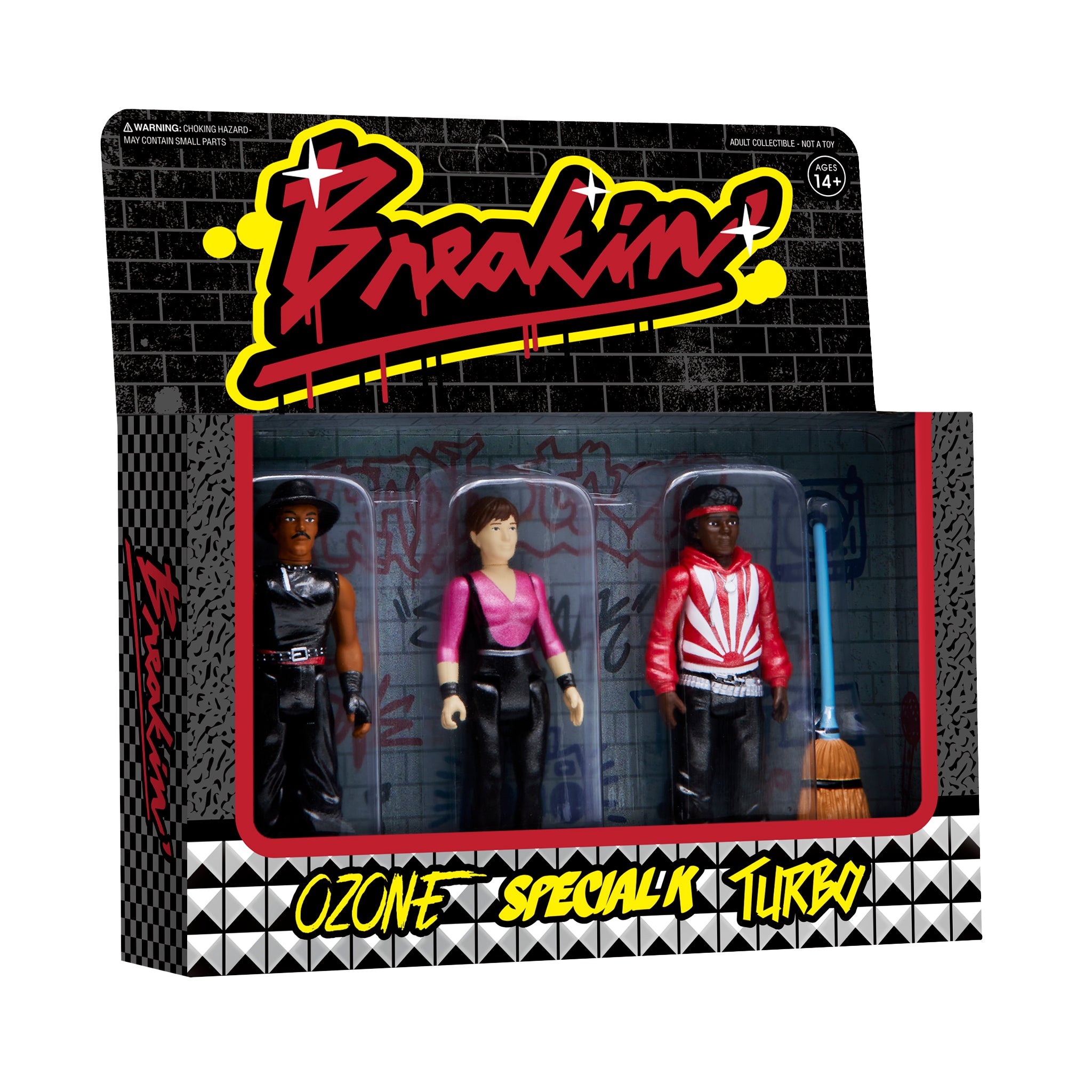 Breakin' ReAction Figures - 3-Pack [Ozone, Special K, Turbo] (Metallic