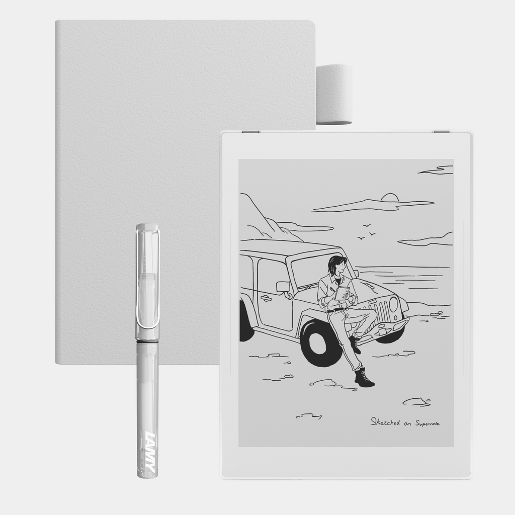 Supernote × LAMY Crystal Clear Thinking Special Set