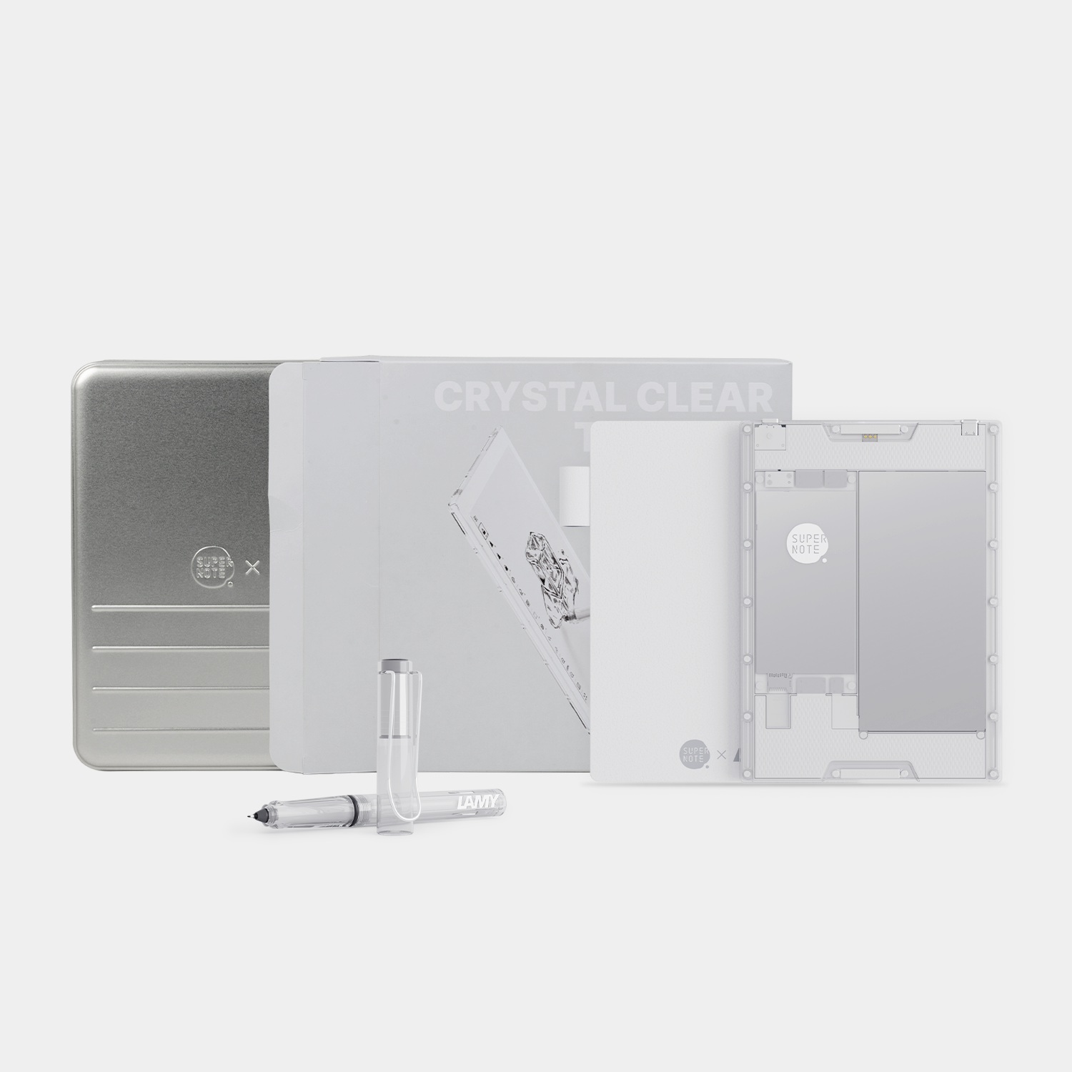 Supernote × LAMY CRYSTAL CLEAR THINKING スペシャルセット