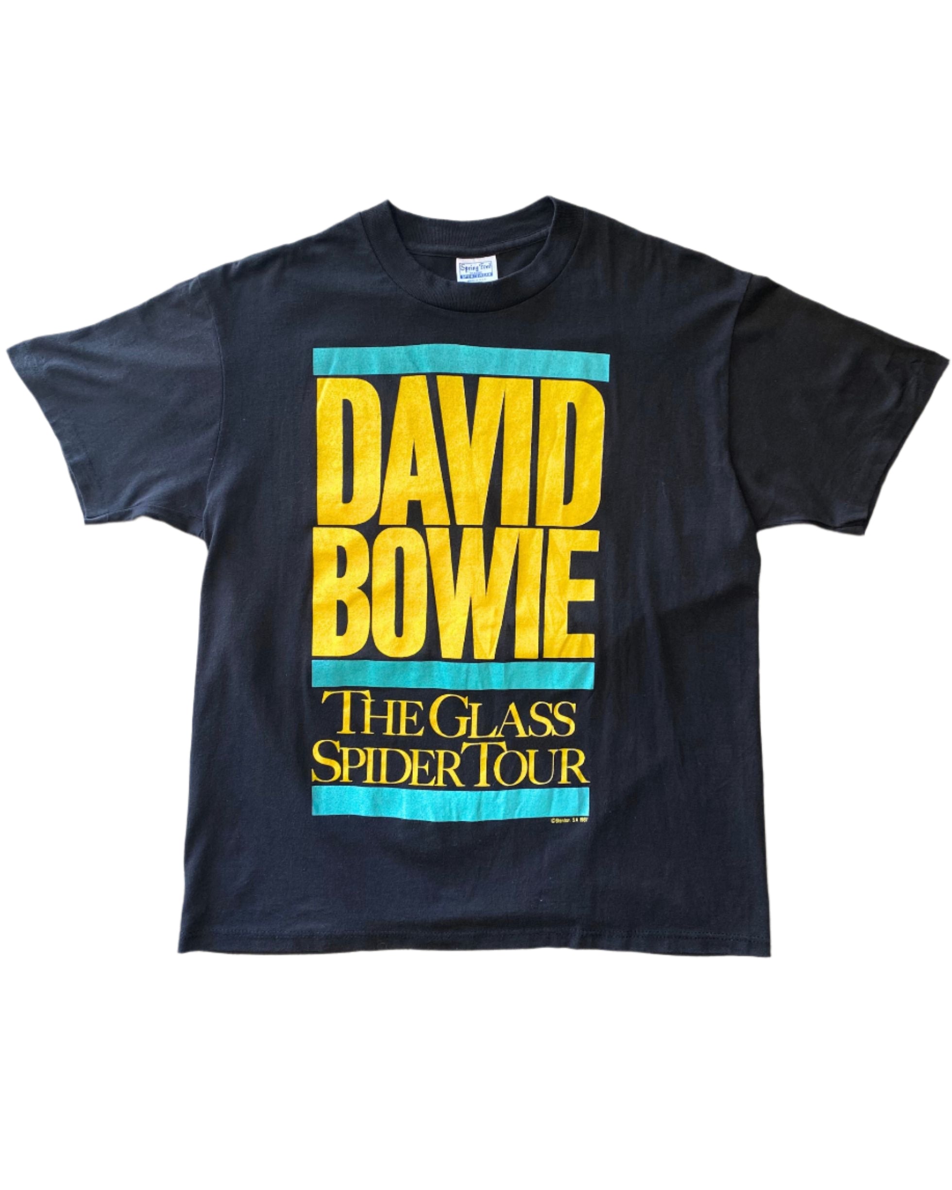 David Bowie 1987 Original Glass Spider Tour T-Shirt – Large