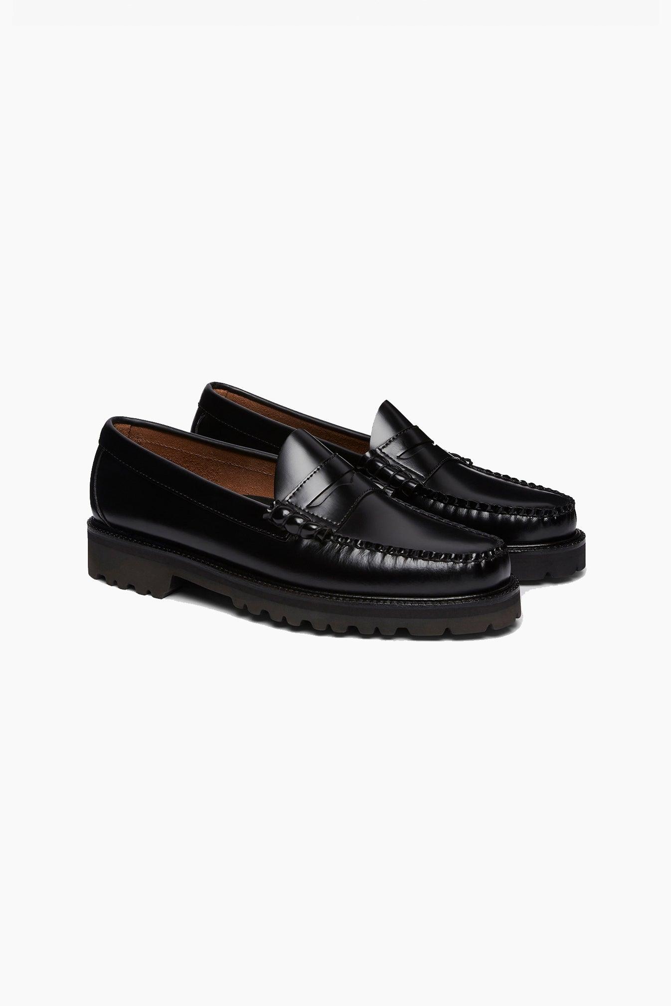 G.H. BASS - Black leather loafers – suuupply