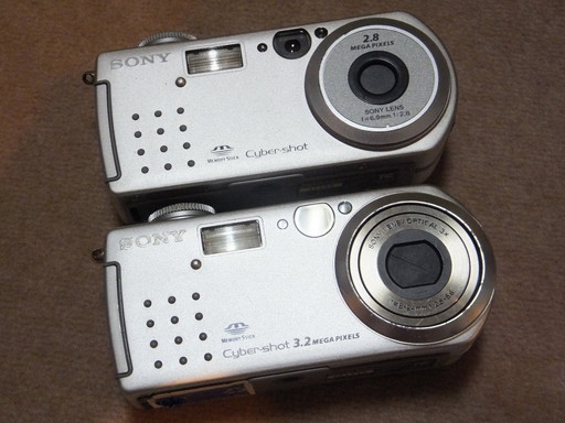 SONY Cyber-shot DSC-P5 - オールドデジカメを楽しもう！