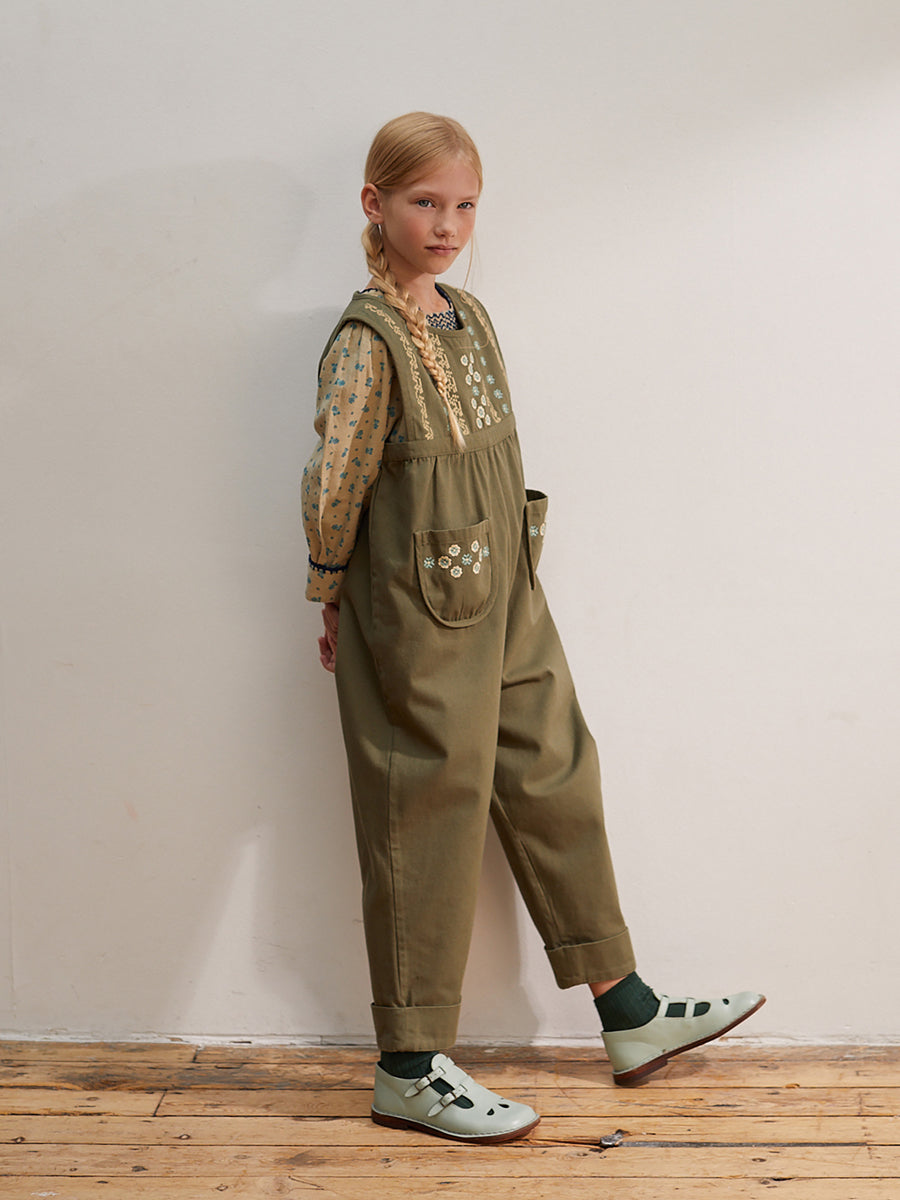 Bibi' Jumpsuit - Forest – Sage Kids
