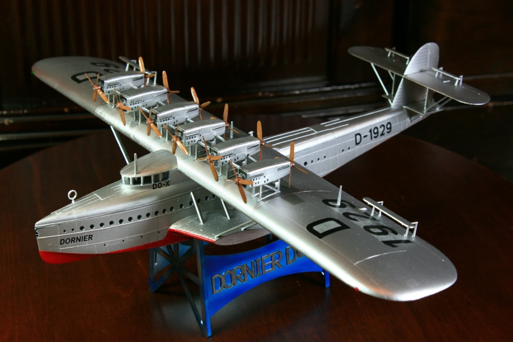 巨人飛行艇 ドルニエ Do x 完成: 艦艇模型製作など