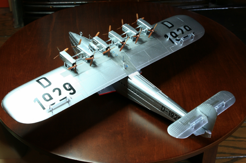 巨人飛行艇 ドルニエ Do x 完成: 艦艇模型製作など