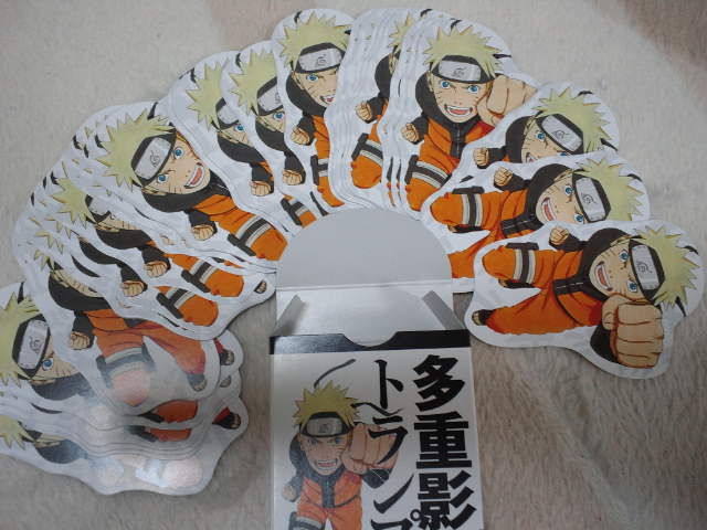 懸賞】未開封 NARUTO 多重影分身トランプカード 非売品 当選 未使用