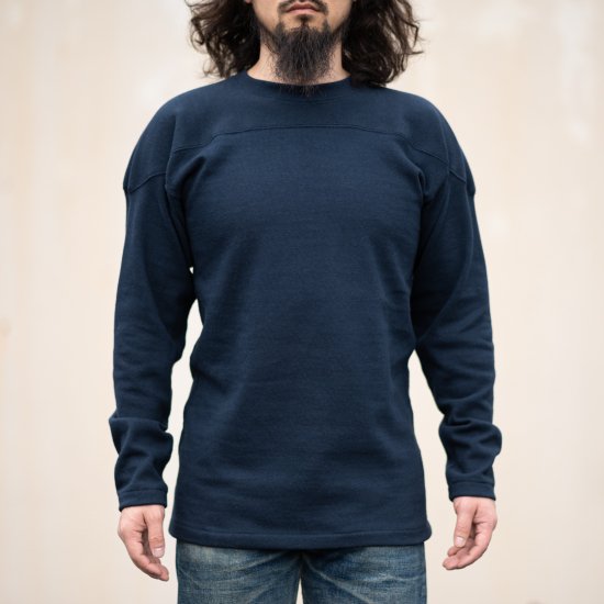 Foot Ball Knit Tee navy – BONCOURA Official Online Store
