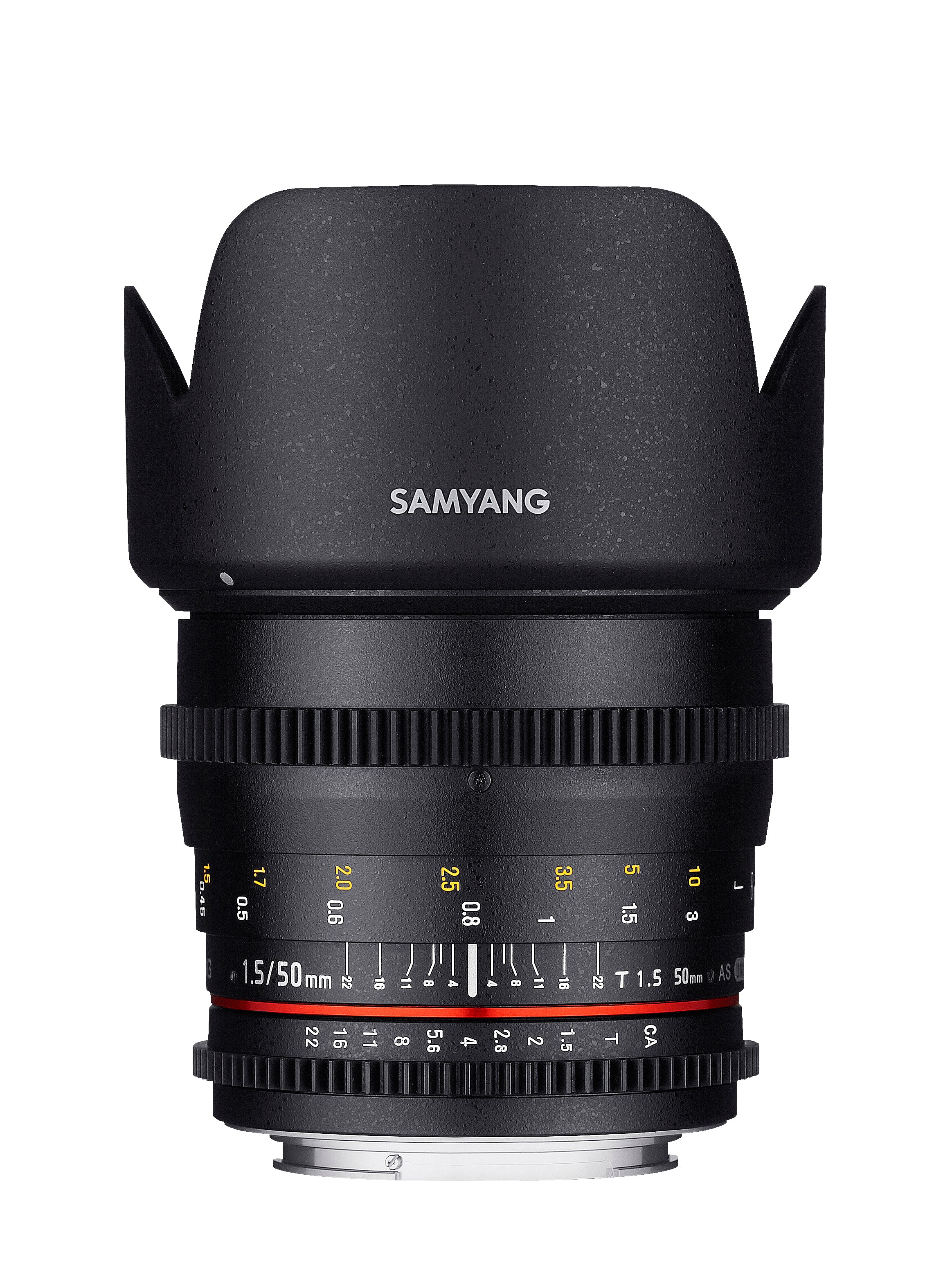 50mm T1.5 Full Frame VDSLR II Cine – Samyang US