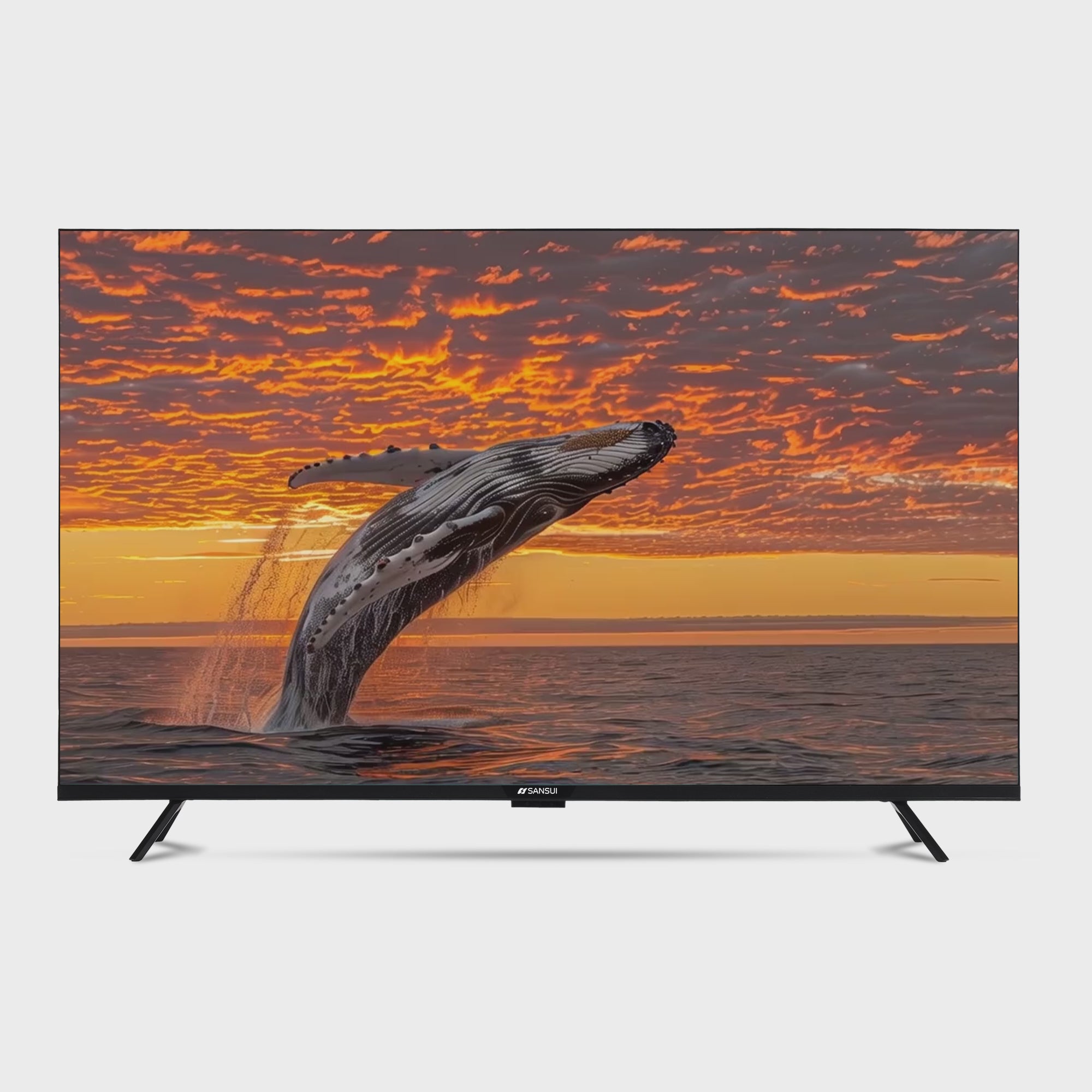 Sansui 140 cm (55) Google TV QLED (4K), HDR10+, HSR 120 Hz with