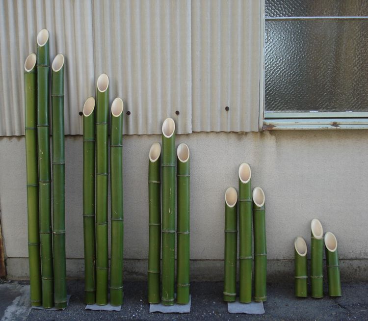 SKK門松 青竹（天然）」【SKK佐々木工業】