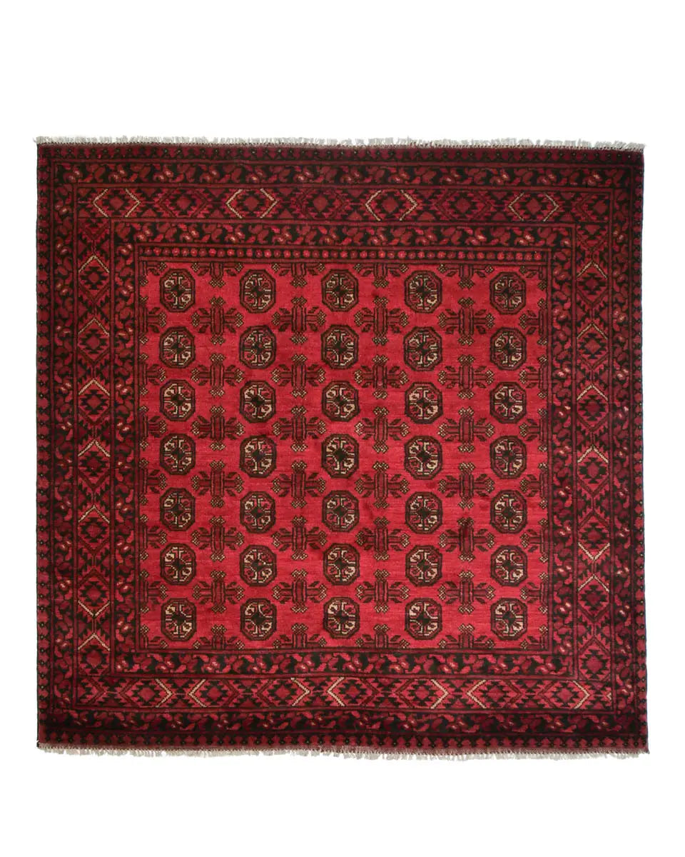 アフガニスタン絨毯 約195cm x 201cm｜SATHI RUGS