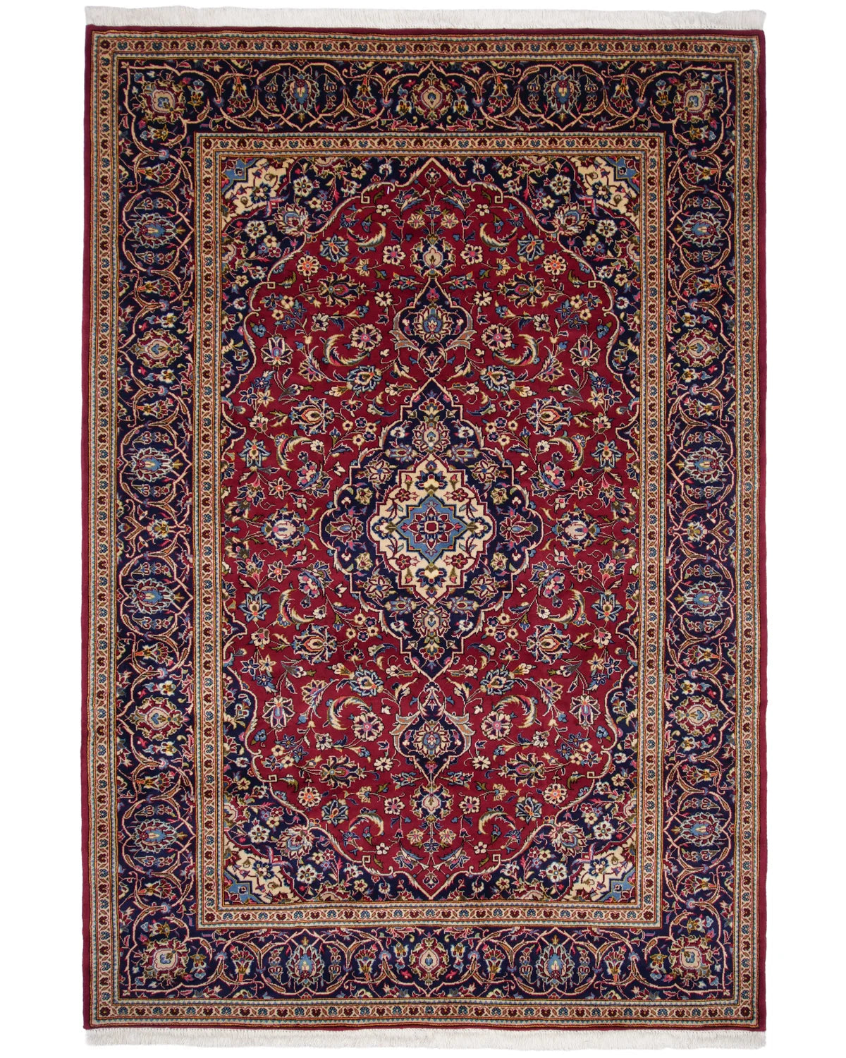 ペルシャ絨毯 カシャーン産 約200cm x 300cm｜SATHI RUGS