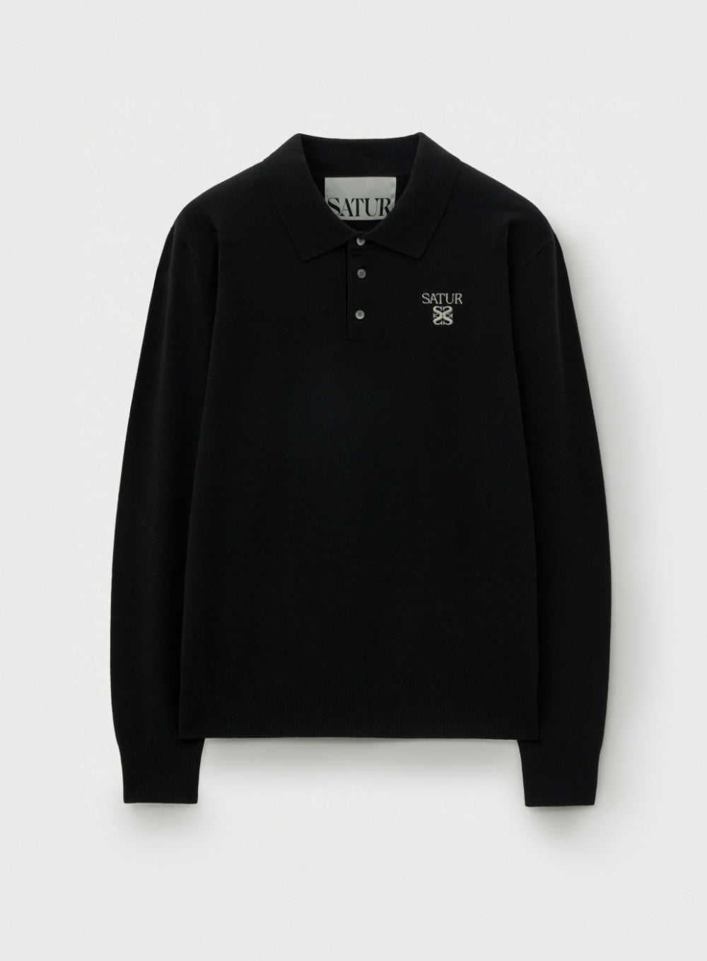 M) Basic Polo Knit