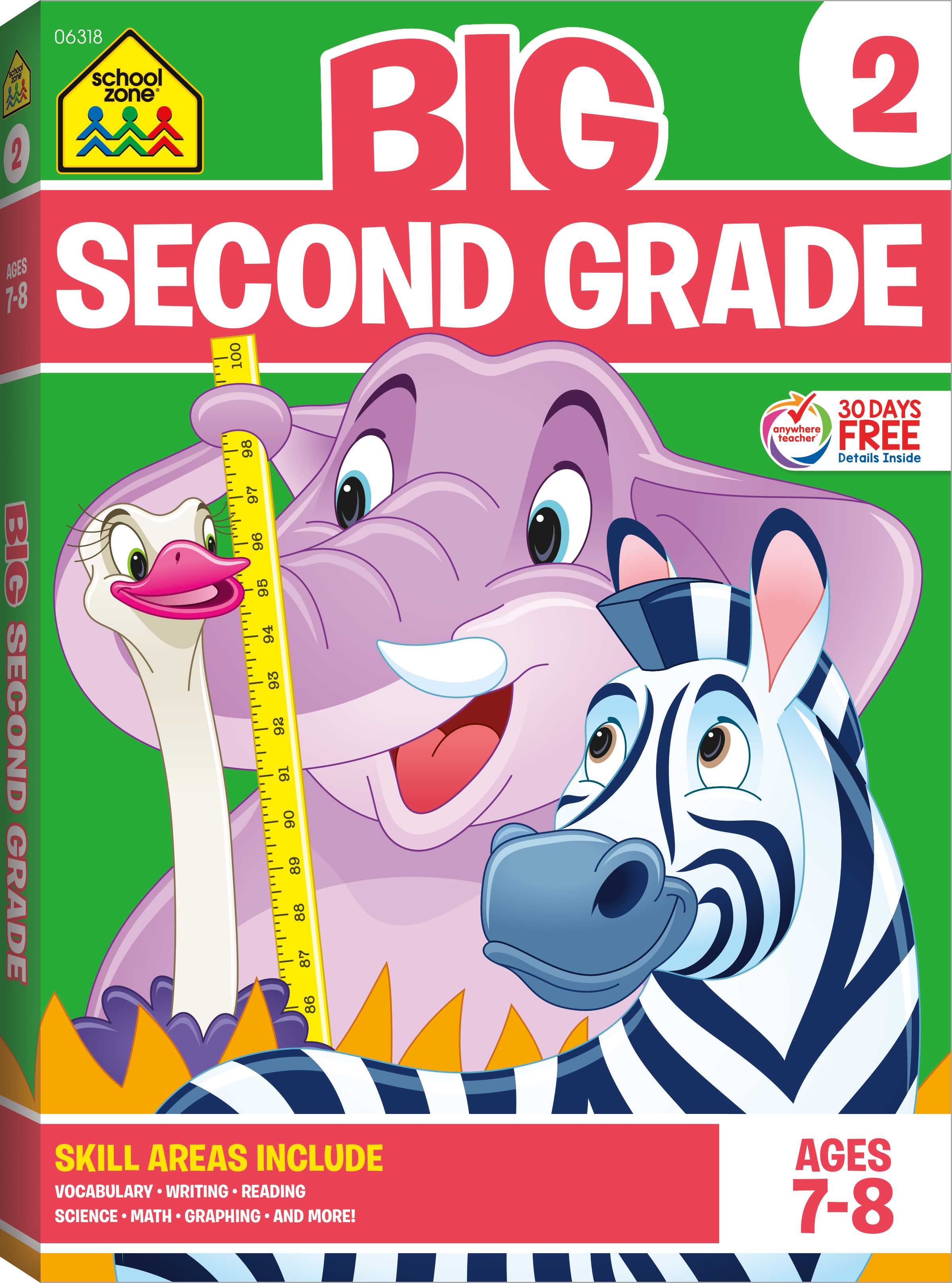 Best Second Grade Workbook – School Zone Publishing Company