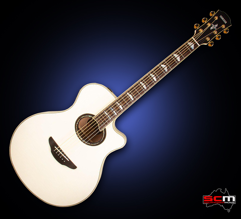 Yamaha APX1000 Slimline Acoustic Electric Guitar Pearl White