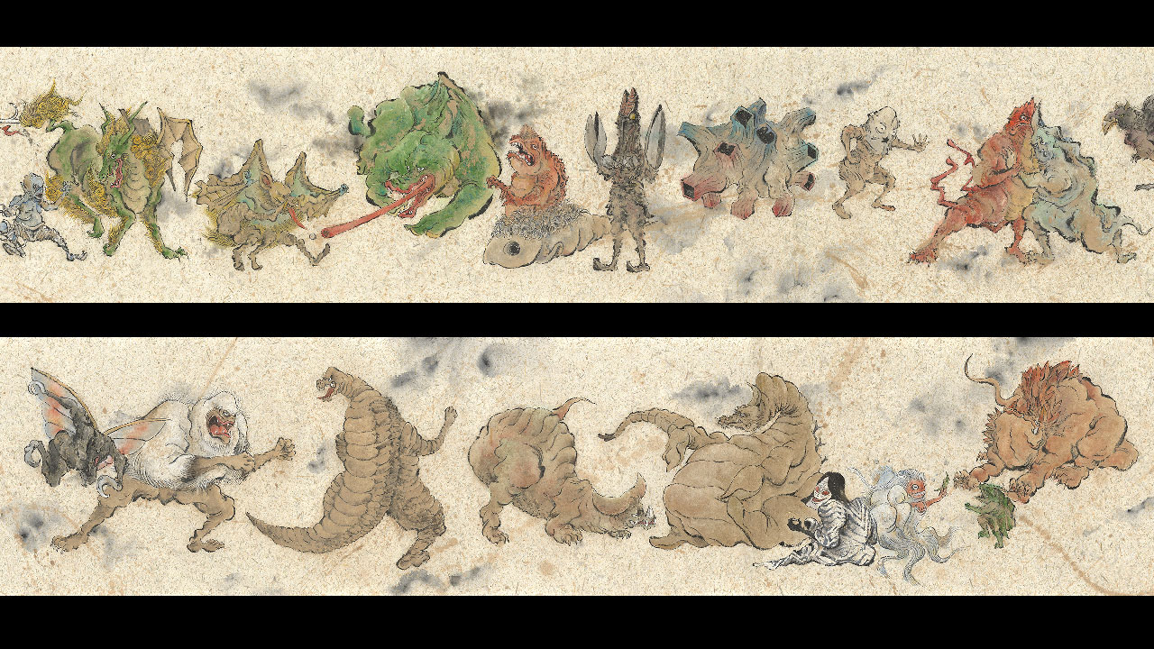 全長約10メートル！『ウルトラ怪獣もののけ絵巻』制作の秘密をもののけ