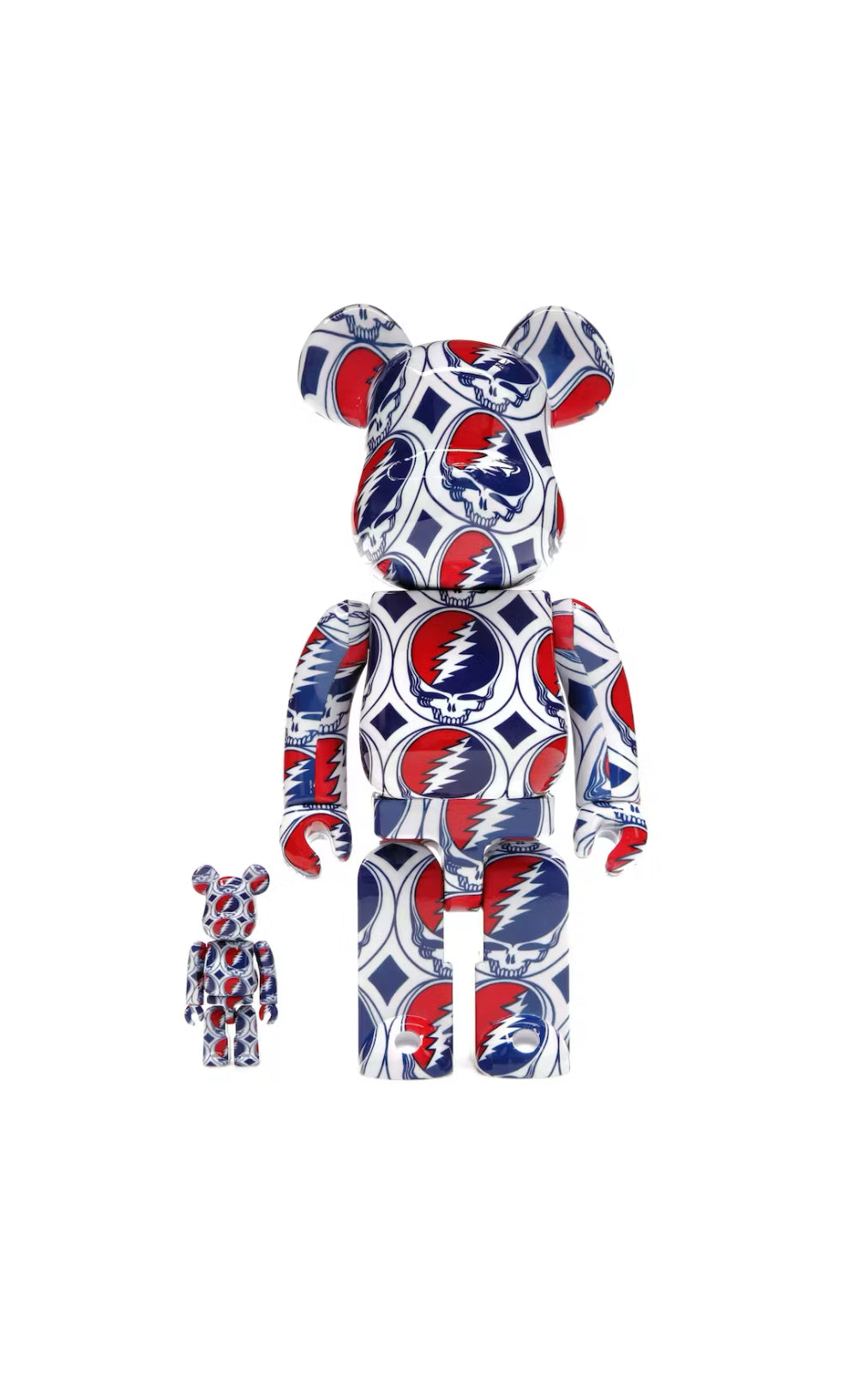Bearbrick X Grateful Dead 100% & 400% Set – SeansClothing