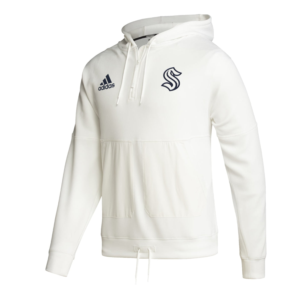 Seattle Kraken Adidas Lifestyle White Hoodie – Seattle Hockey Team