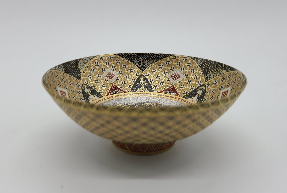 京焼・清水焼 空女 華薩摩龍平盃 – SEIKADO