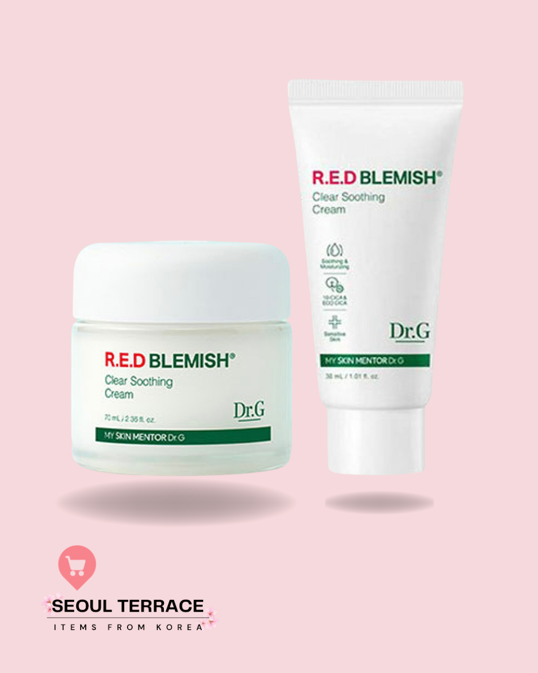DR.G R.E.D BLEMISH CLEAR Soothing Cream Special Set – SEOUL TERRACE