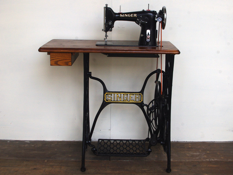 No.388 SINGER 206D シンガー製 家庭用ジグザグ 足踏みミシン