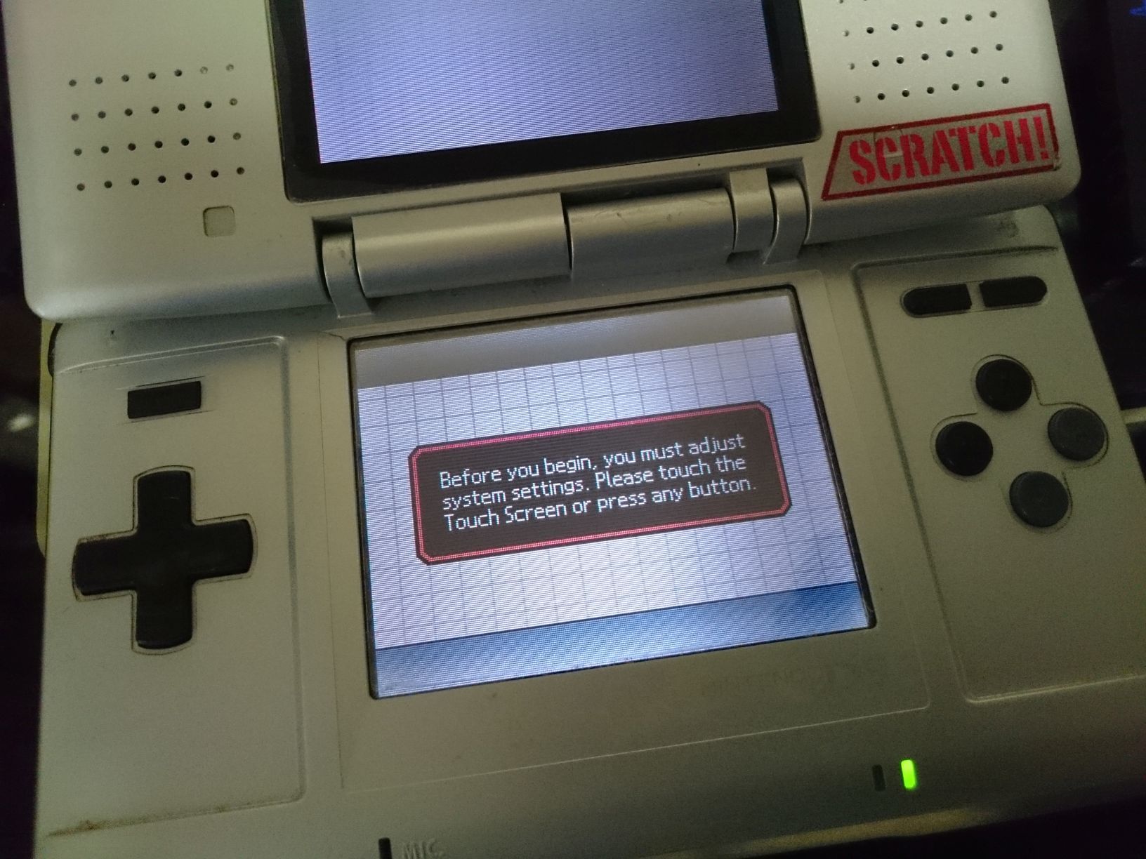 ジャンク初代ニンテンドーDS | 自由日記J -ジャンカーへの道-