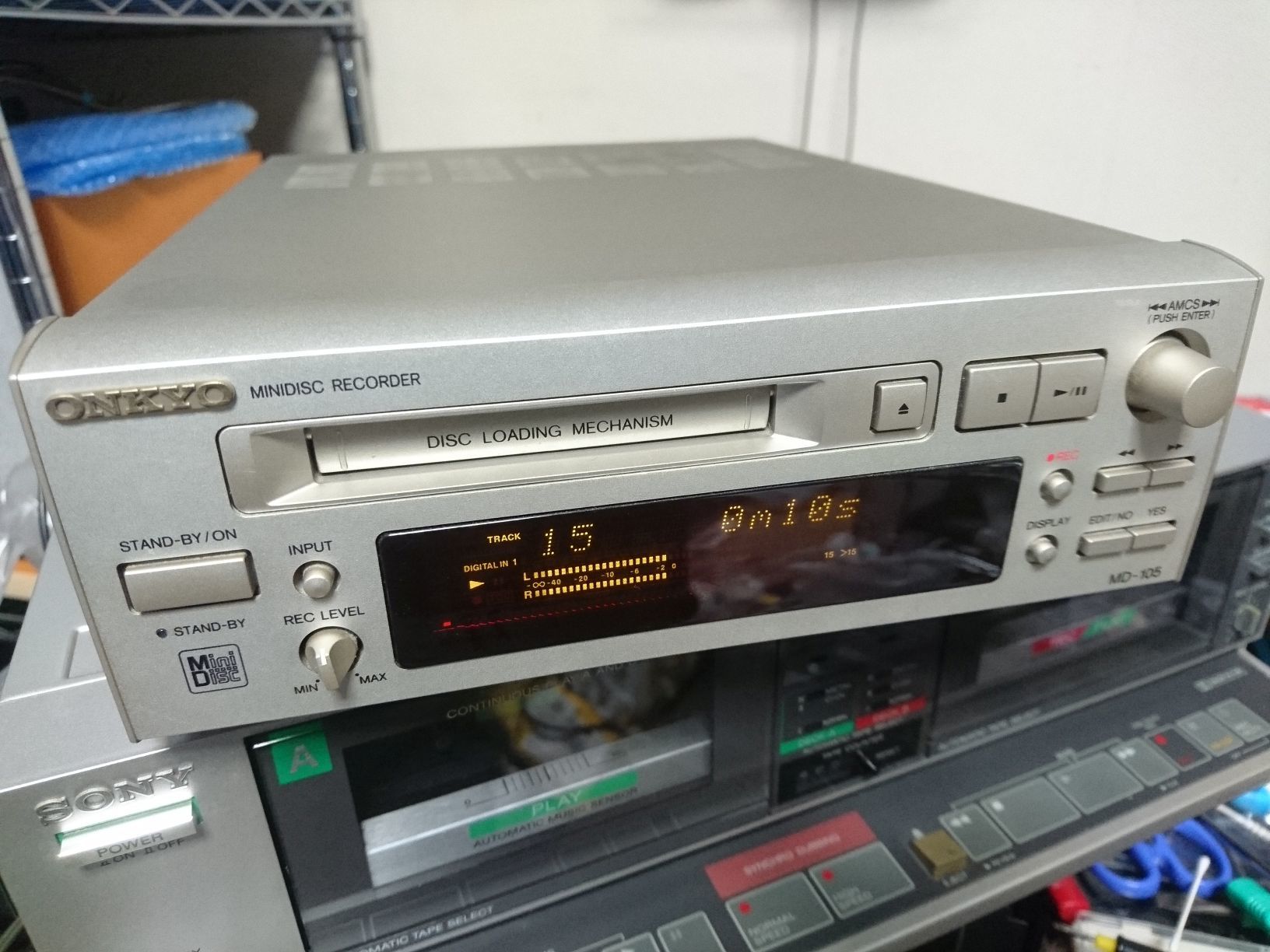 ONKYO MD-105 MECHA ERRORが出るジャンク修理 | 自由日記J -ジャンカー