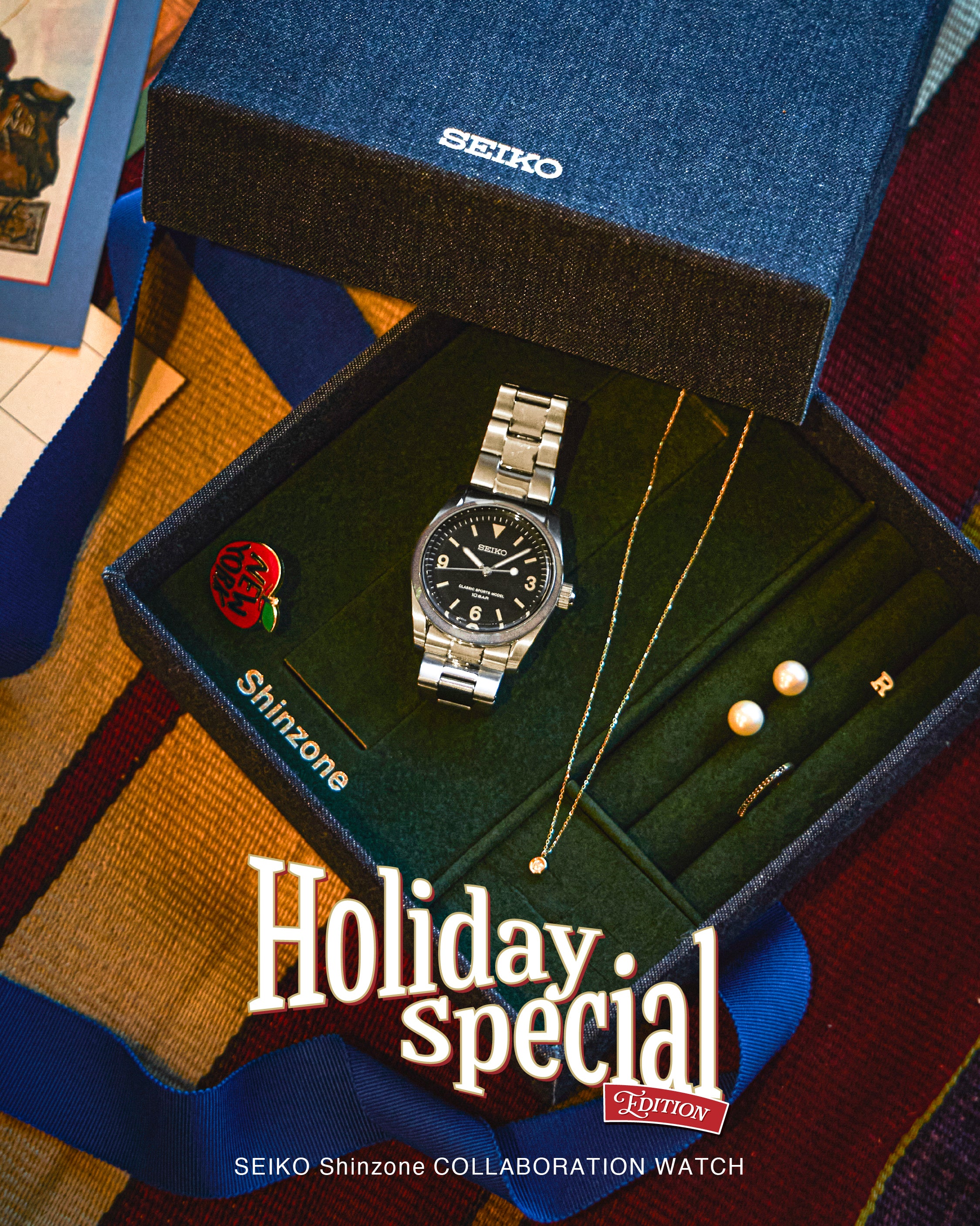 ADDITIONAL PRE ORDER】SEIKO Shinzone COLLABORATION WATCH EDITION2 / ED