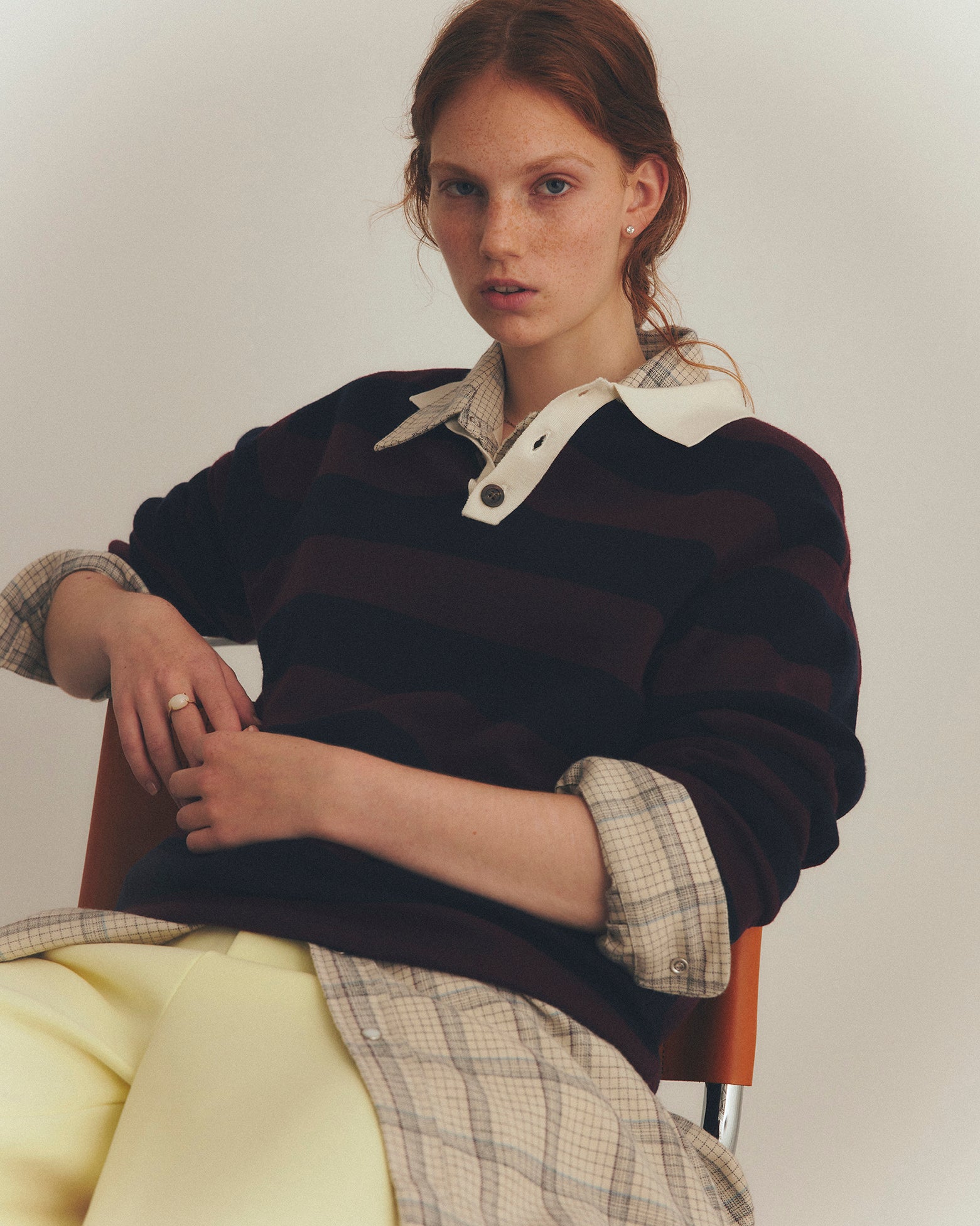 RUGGER KNIT POLO – Shinzone