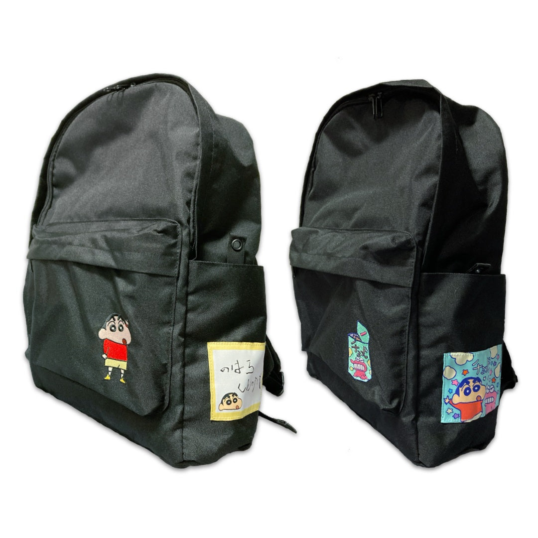リュック ブラック しんのすけ／チョコビ – クレヨンしんちゃん公式