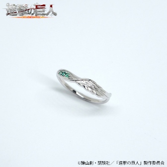 進撃の巨人』のエレンとリヴァイイメージコラボリング予約受付開始