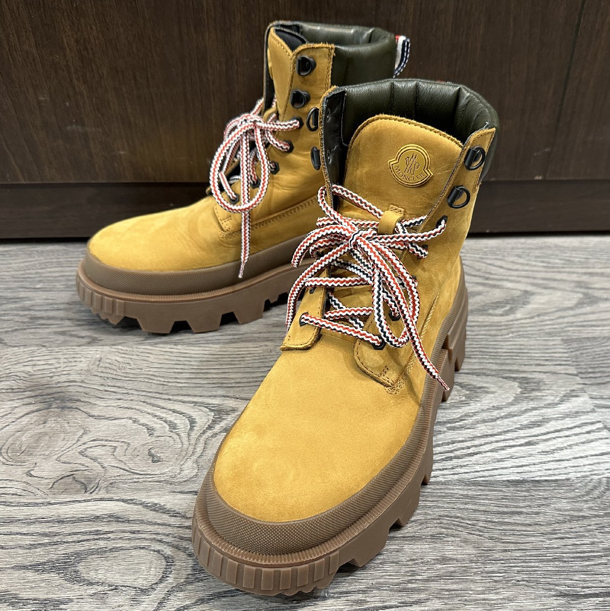 MONCLER モンクレール Mon corp レースアップ マウンテンブーツ 42