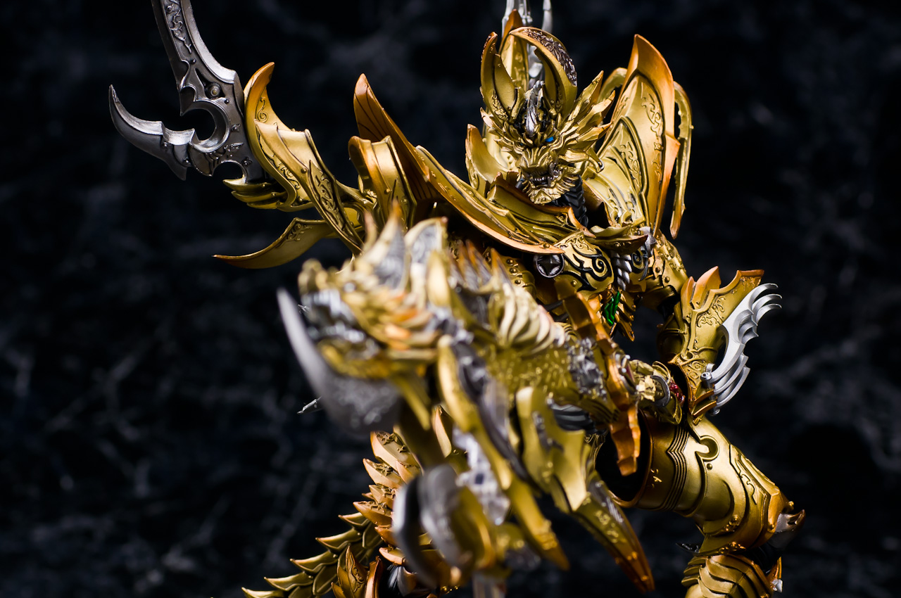 レビュー】 バンダイ 魂ウェブ商店 魔戒可動 光覚獣身 ガロ [牙狼