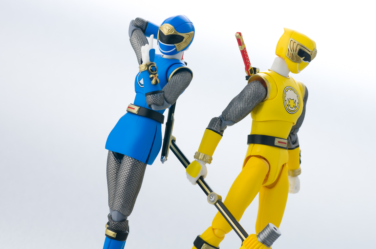 S.H.Figuarts 忍風戦隊ハリケンジャーハリケンレッドブルー&イエロー