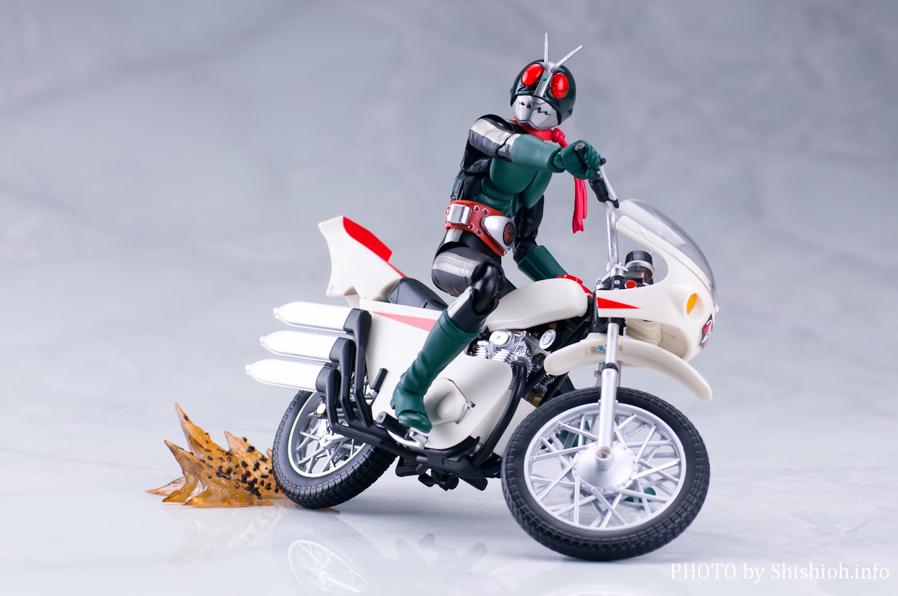 レビュー】 バンダイ S.H.Figuarts 仮面ライダー旧2号＆サイクロン号
