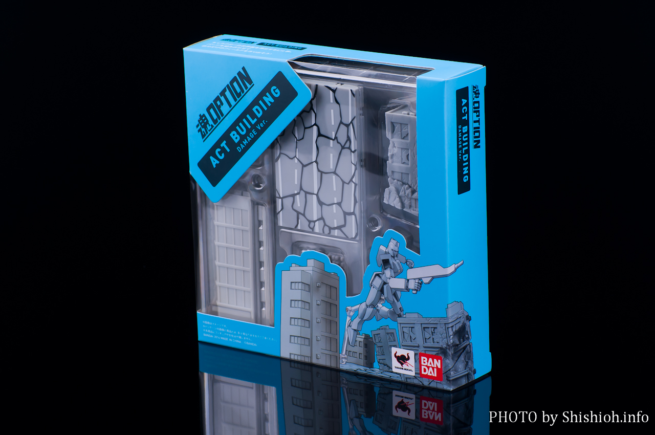 レビュー】 バンダイ 魂OPTION ACT BUILDING DAMAGE Ver.