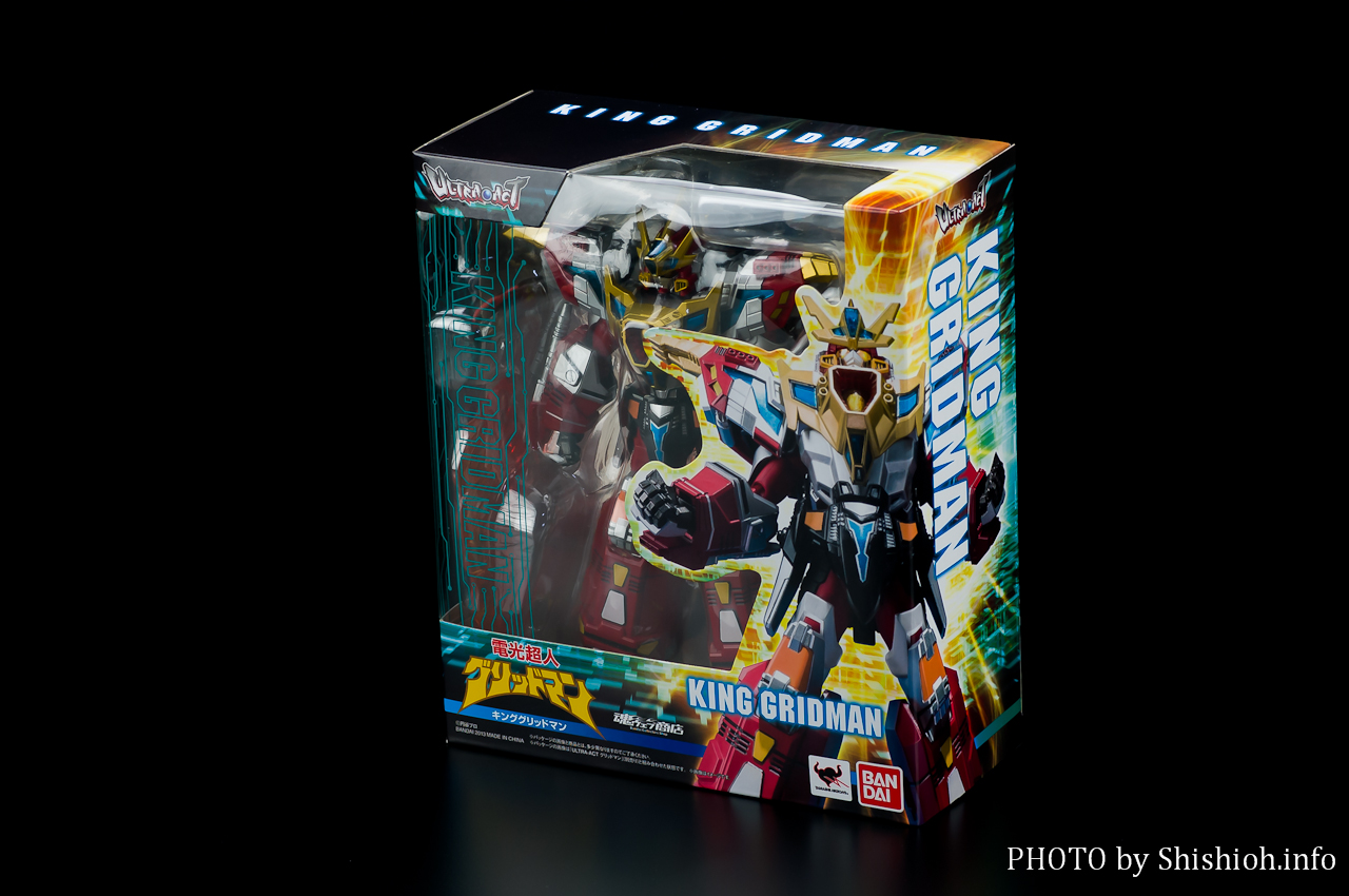 レビュー】 バンダイ 魂ウェブ商店 ULTRA-ACT キンググリッドマン