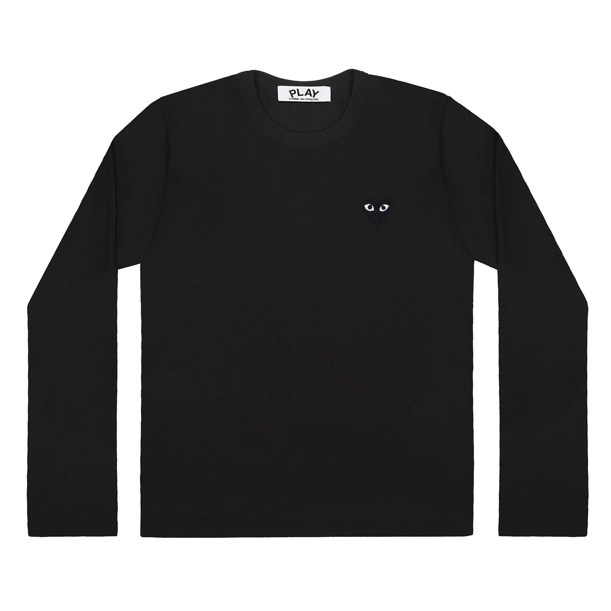 PLAY COMME des GARÇONS: Long Sleeve T-Shirt With Black Emblem