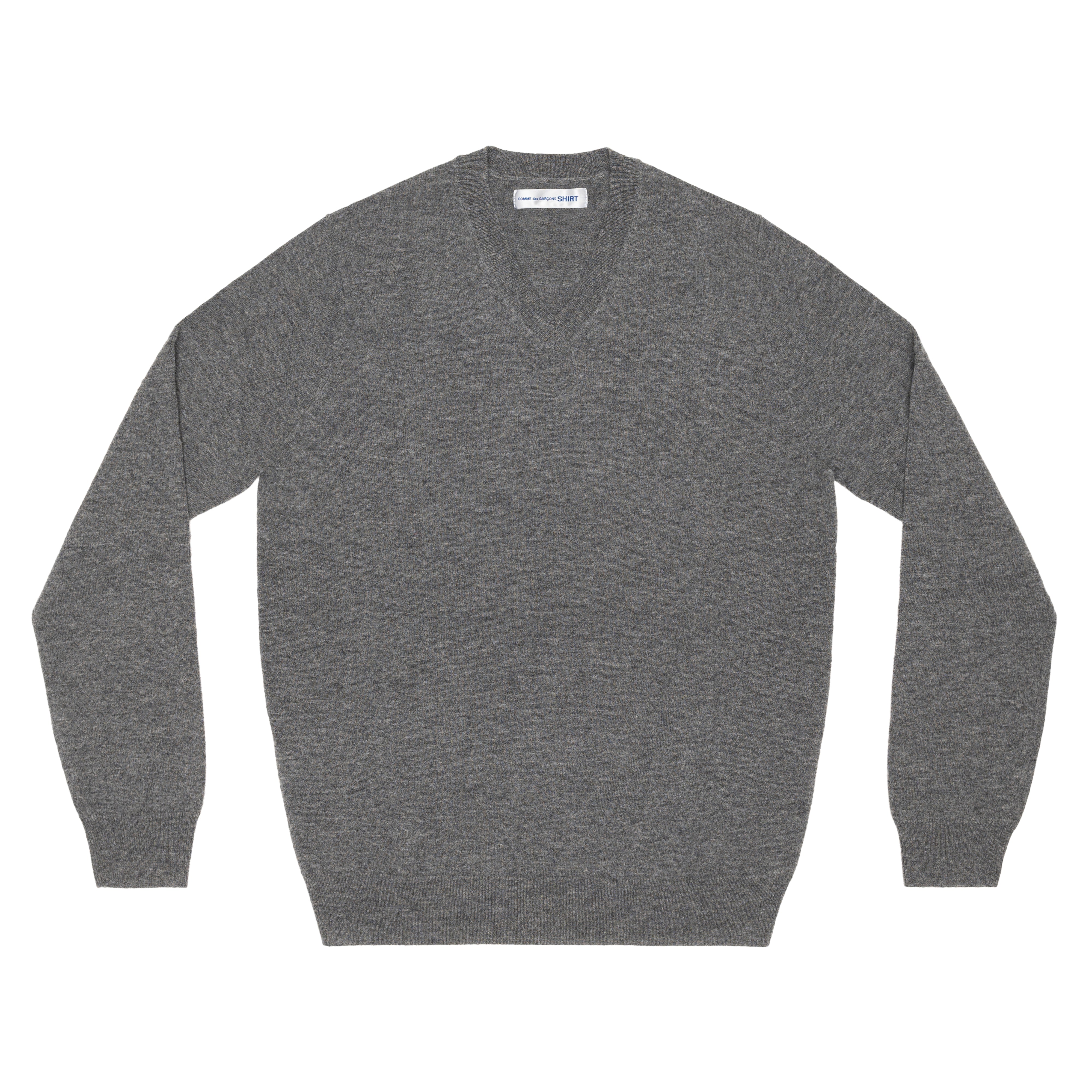 CDG SHIRT FOREVER: V-Neck Pullover (TOP GREY) | DSMG E-SHOP