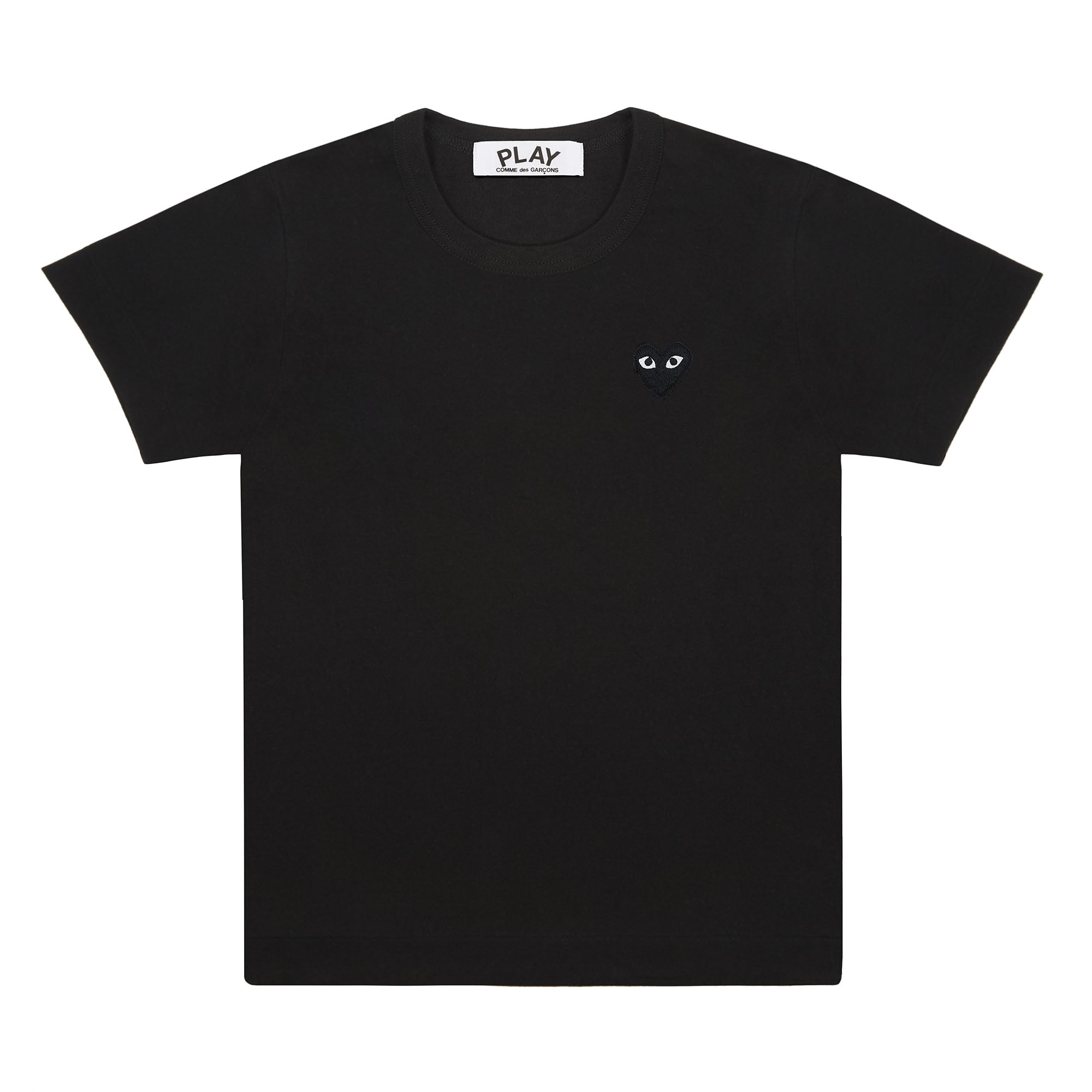PLAY COMME des GARÇONS: T-SHIRT (BLACK) | DSMG E-SHOP