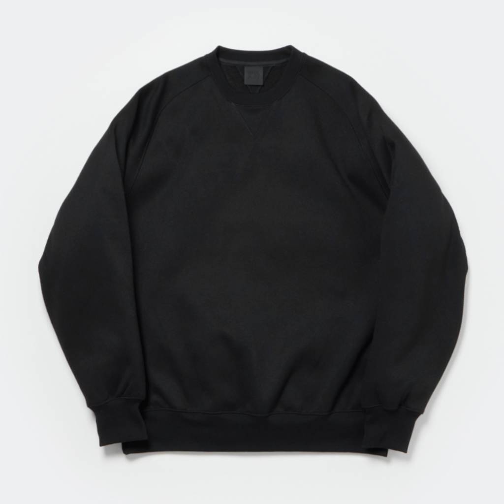 TECH SWEAT CREW FREEDOM SLEEVE #BLACK [BE-51024W]_DAIWA PIER39