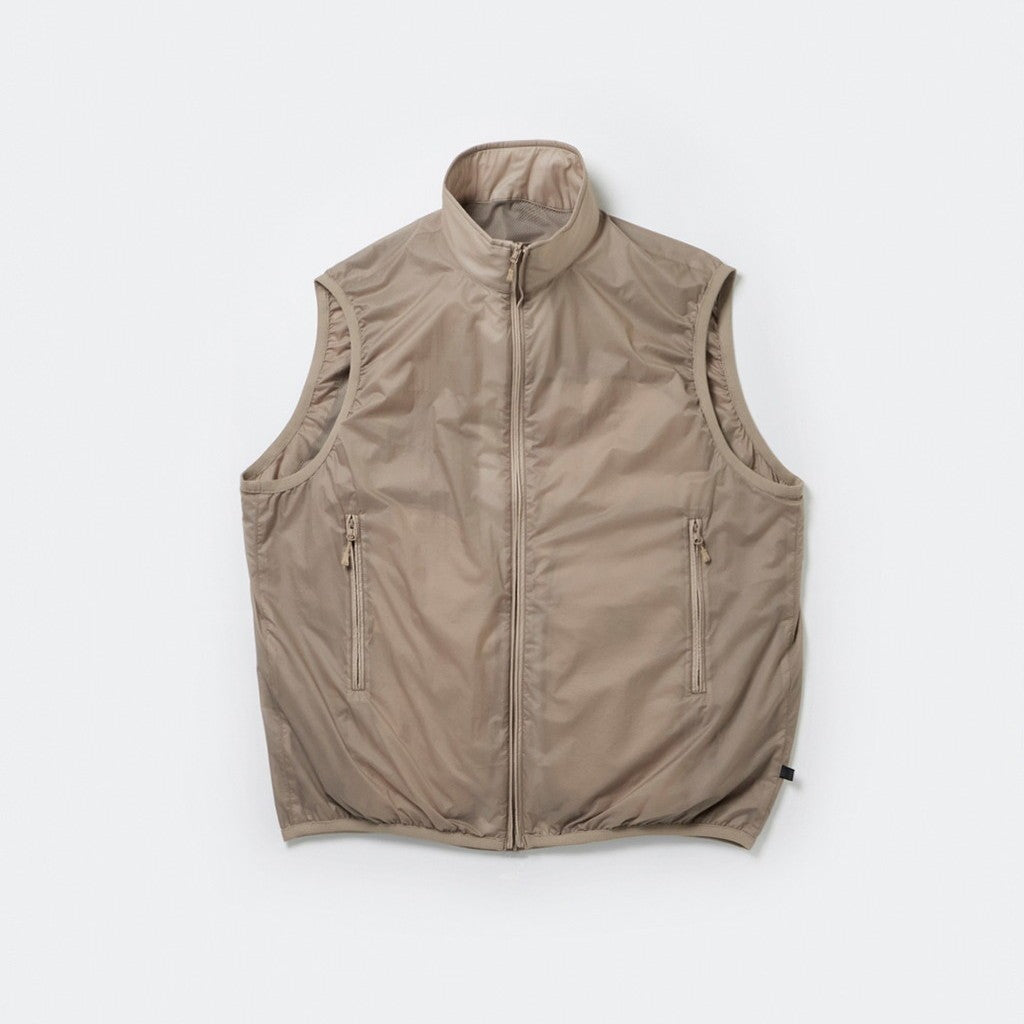 TECH REVERSIBLE WIND SHIELD VEST #BEIGE [BJ-23024]_DAIWA PIER39