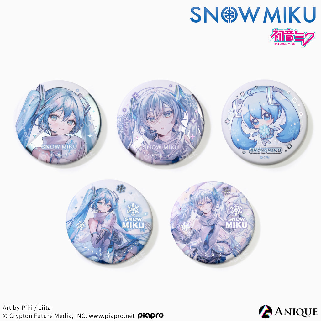雪ミク 缶バッジ ダイハツ CAN BADGE COLLECTION SNOW MIKU2024｜発売