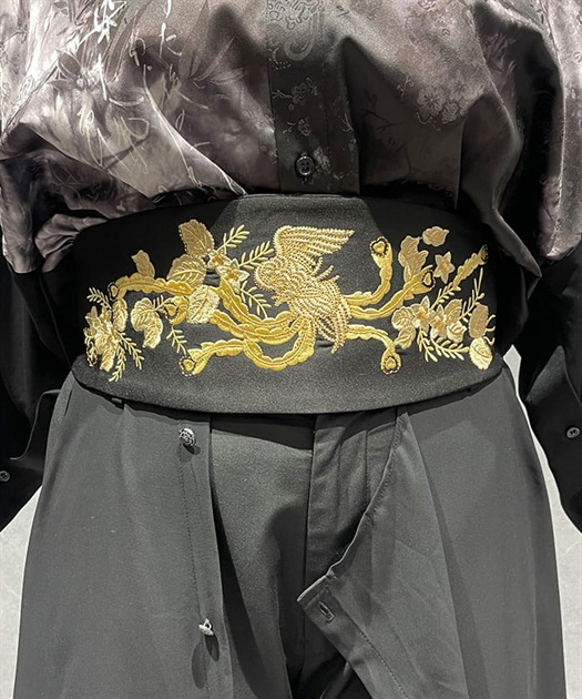 鳳凰刺繍帯ベルト | axes femme online shop