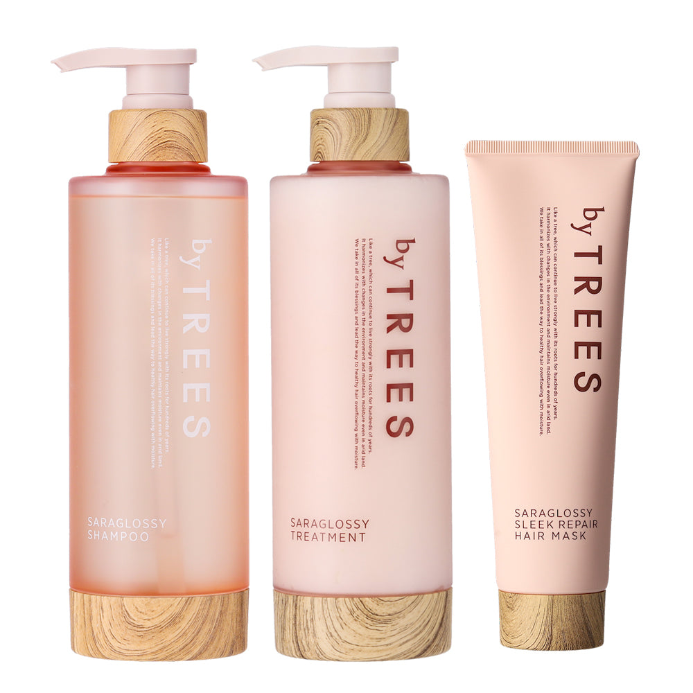 byTREES さらグロッシーヘアケアセット シャンプー 450mL +