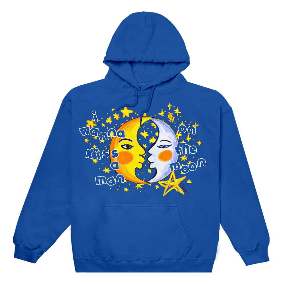 I Wanna Kiss A Man On The Moon Hoodie - BROCKHAMPTON OFFICIAL STORE