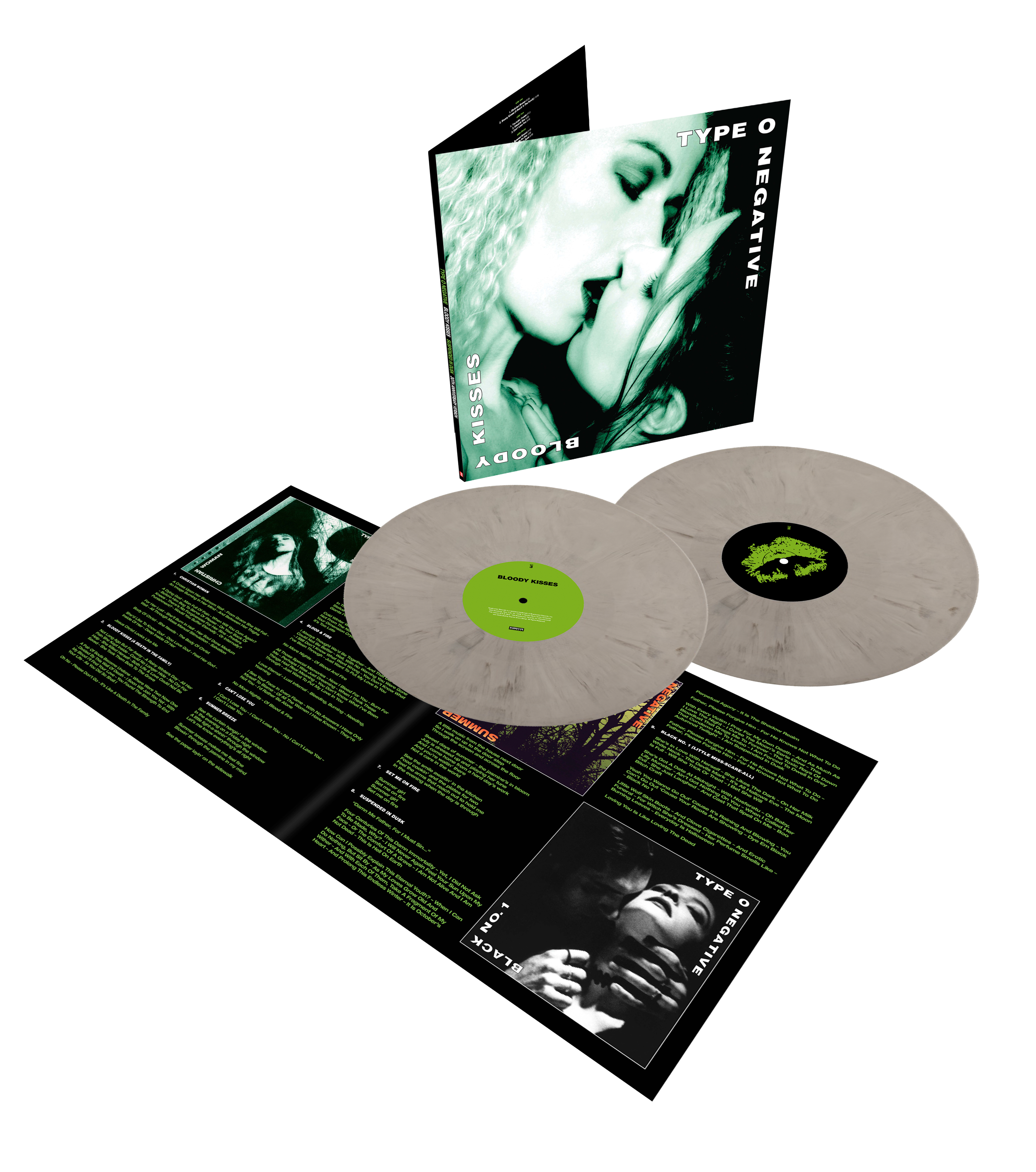 TYPE O NEGATIVE 'BLOODY KISSES: SUSPENDED IN DUSK' 2LP (Limited Editio