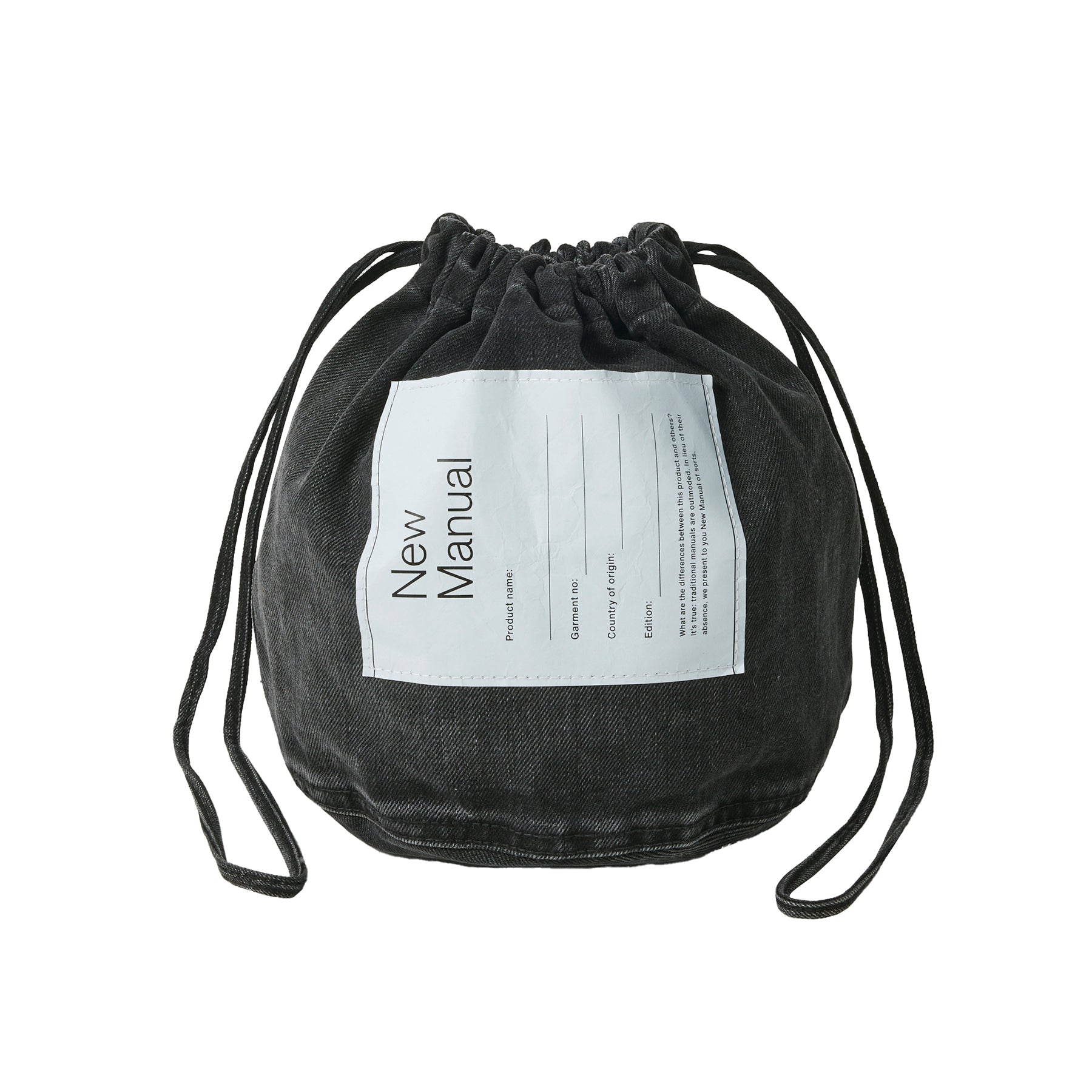 ニューマニュアル】U.S.M PERSONAL EFECTS DENIM BAG GQ SHOP EXCLUSIVE Ⅱ