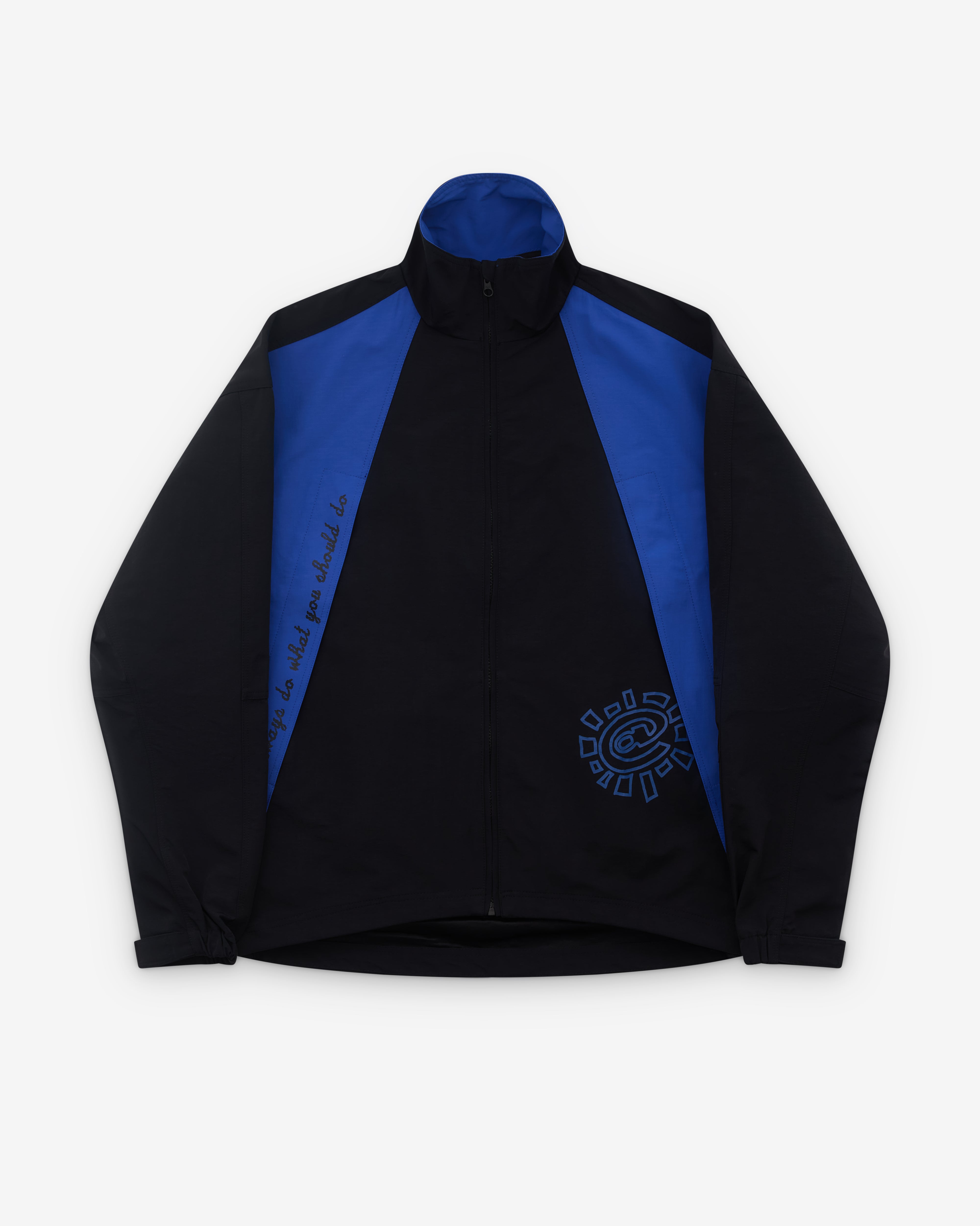 Always Do What You Should Do: Men's Helly Handsome Jacket (Black