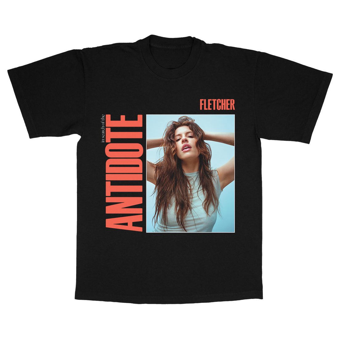 Black Antidote Dateback Tour Tee - Fletcher Official Shop